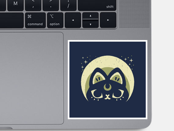 Half Moon Witchy Cat