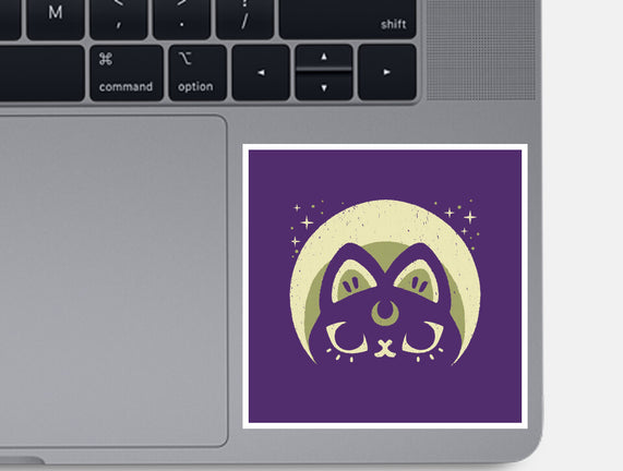 Half Moon Witchy Cat