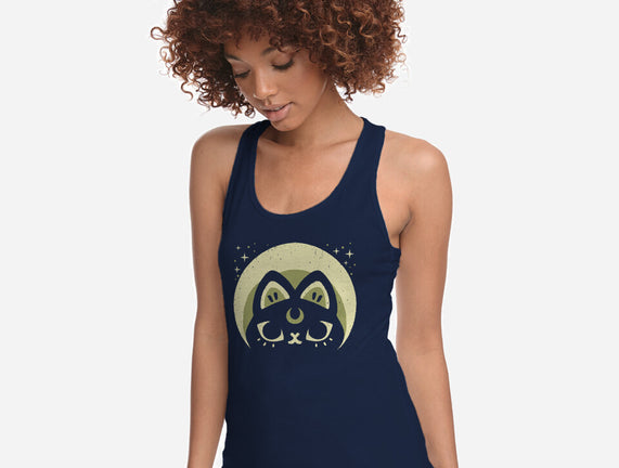 Half Moon Witchy Cat