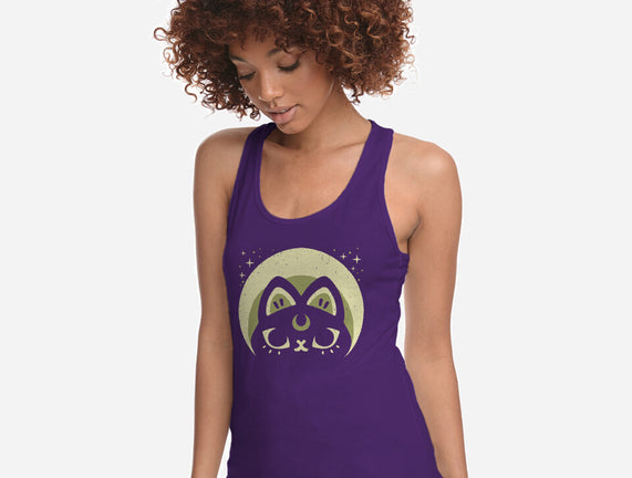 Half Moon Witchy Cat