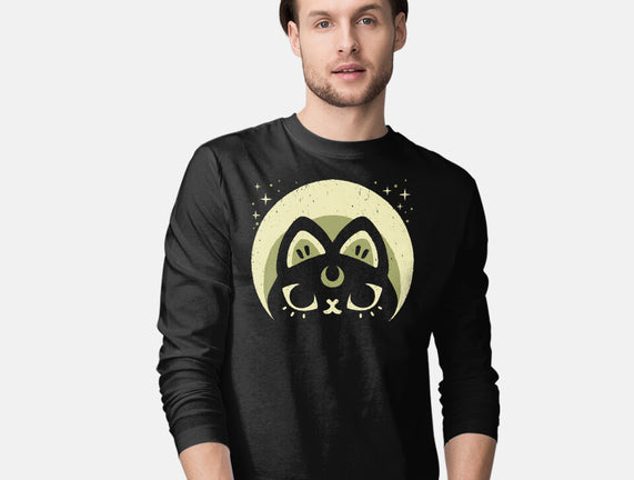 Half Moon Witchy Cat