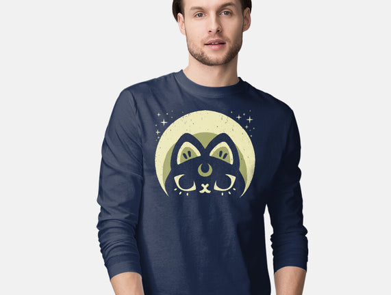 Half Moon Witchy Cat