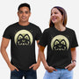 Half Moon Witchy Cat-Unisex-Basic-Tee-xMorfina