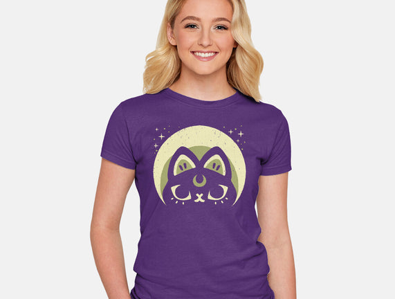Half Moon Witchy Cat