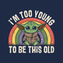 To Young To Be This Old-Mens-Long Sleeved-Tee-turborat14