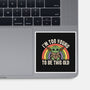 To Young To Be This Old-None-Glossy-Sticker-turborat14