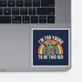 To Young To Be This Old-None-Glossy-Sticker-turborat14