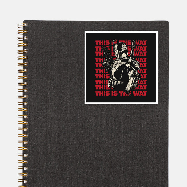 Way Of The Hunter-None-Glossy-Sticker-turborat14