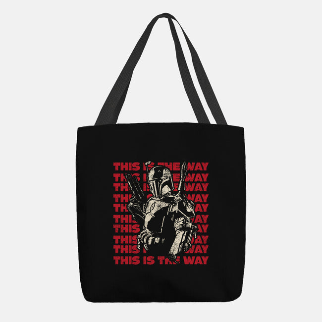 Way Of The Hunter-None-Basic Tote-Bag-turborat14