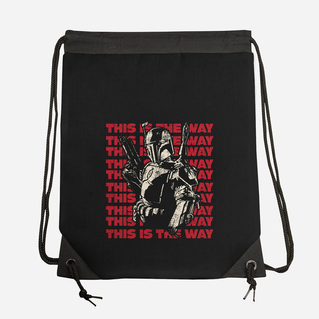Way Of The Hunter-None-Drawstring-Bag-turborat14