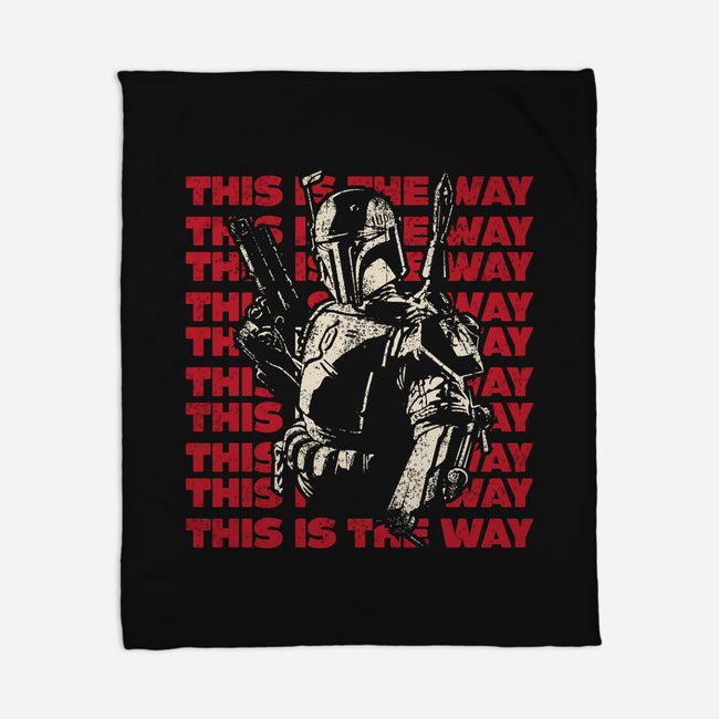 Way Of The Hunter-None-Fleece-Blanket-turborat14