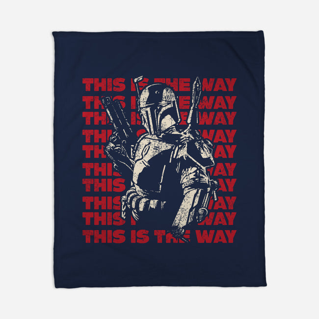 Way Of The Hunter-None-Fleece-Blanket-turborat14