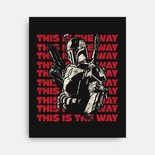 Way Of The Hunter-None-Stretched-Canvas-turborat14