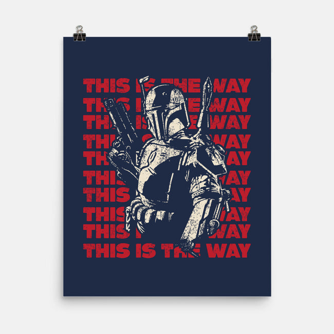 Way Of The Hunter-None-Matte-Poster-turborat14