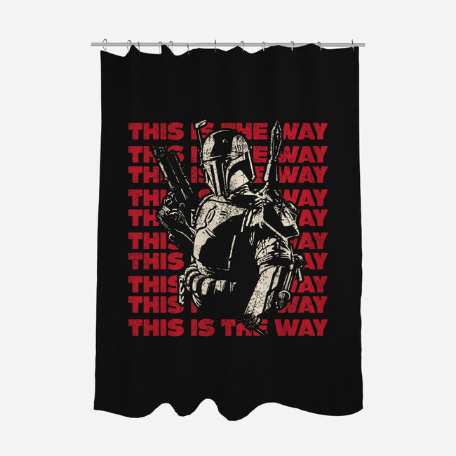 Way Of The Hunter-None-Polyester-Shower Curtain-turborat14