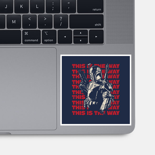 Way Of The Hunter-None-Glossy-Sticker-turborat14
