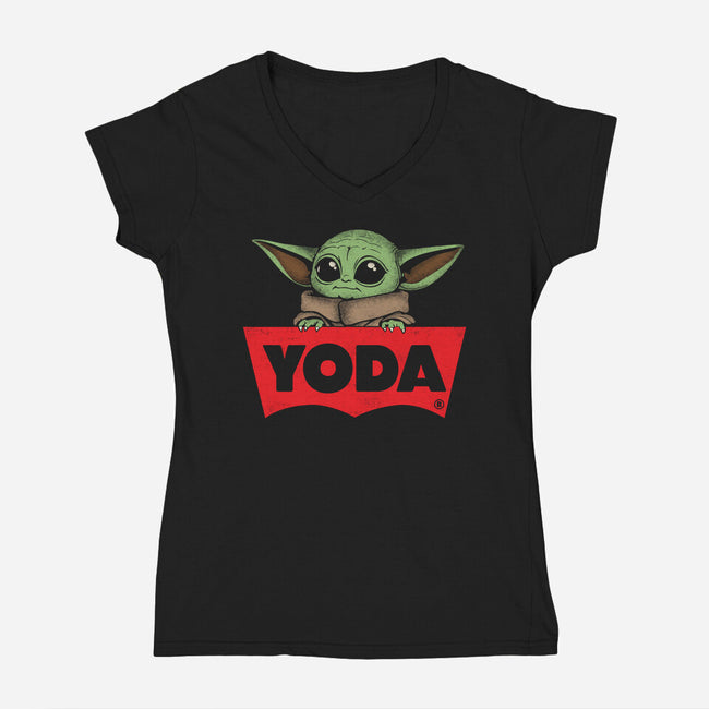 Galactic Guardian-Womens-V-Neck-Tee-turborat14
