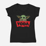 Galactic Guardian-Womens-V-Neck-Tee-turborat14