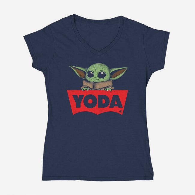 Galactic Guardian-Womens-V-Neck-Tee-turborat14
