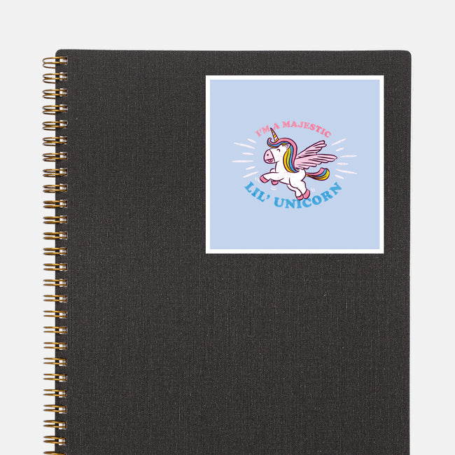 Majestic Unicorn-None-Glossy-Sticker-hbdesign