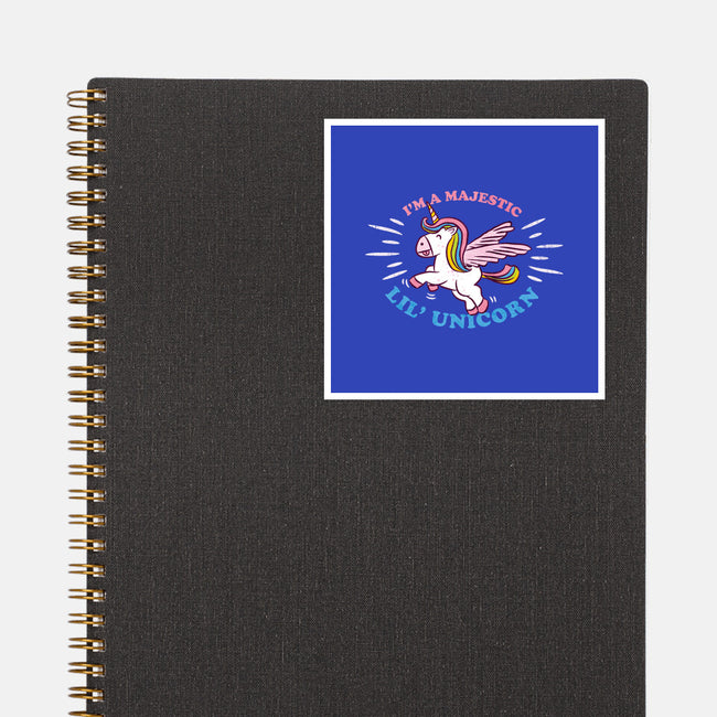 Majestic Unicorn-None-Glossy-Sticker-hbdesign