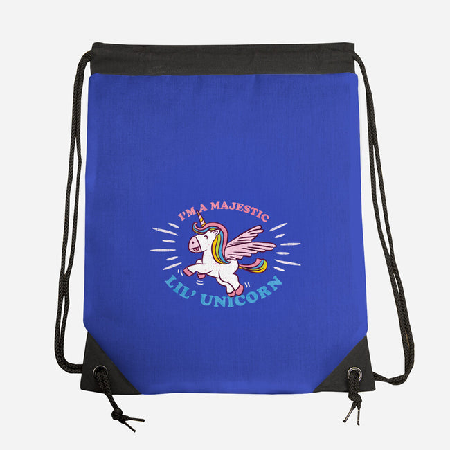 Majestic Unicorn-None-Drawstring-Bag-hbdesign