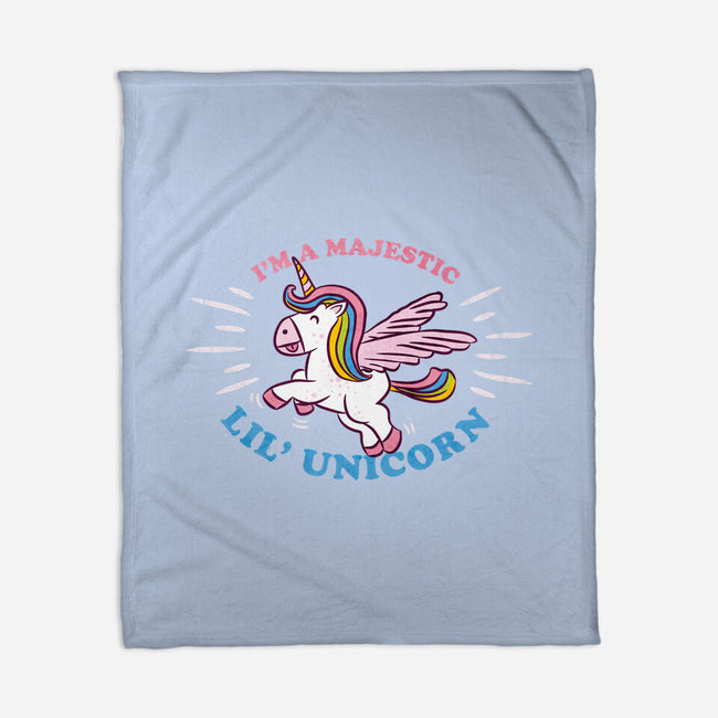 Majestic Unicorn-None-Fleece-Blanket-hbdesign