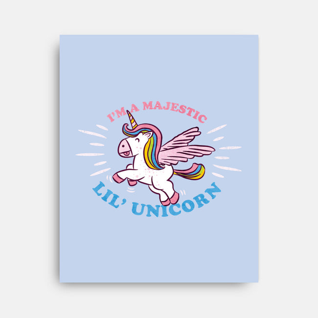 Majestic Unicorn-None-Stretched-Canvas-hbdesign