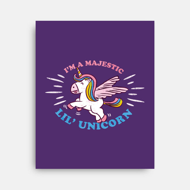 Majestic Unicorn-None-Stretched-Canvas-hbdesign
