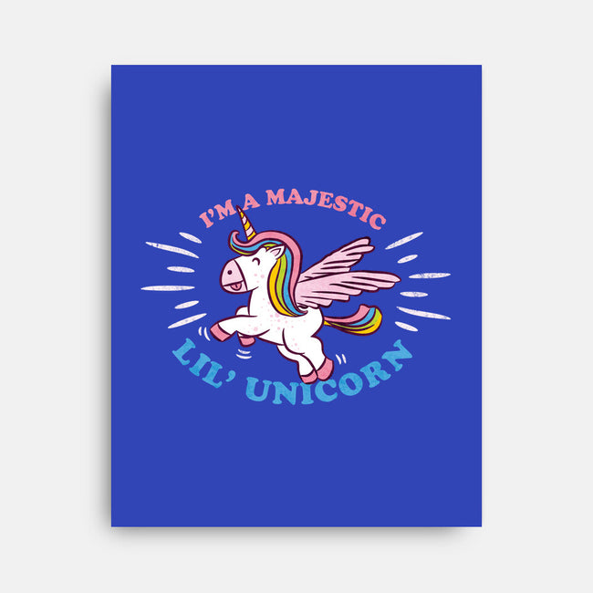 Majestic Unicorn-None-Stretched-Canvas-hbdesign