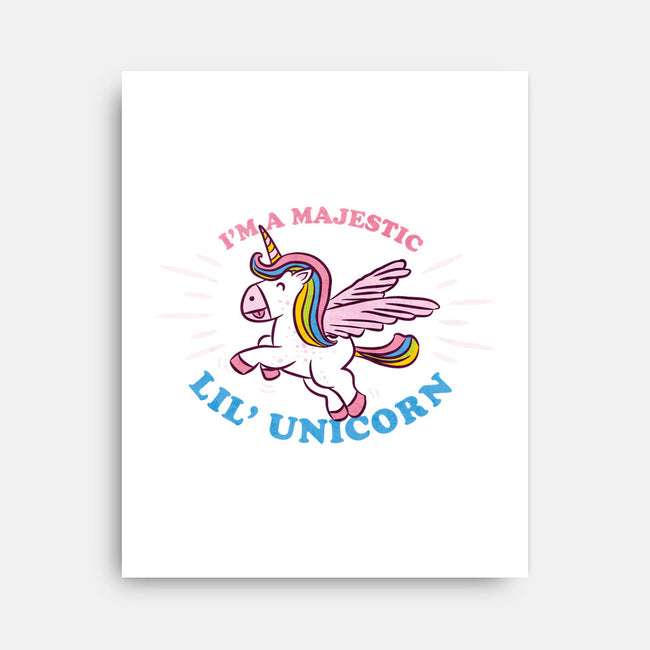 Majestic Unicorn-None-Stretched-Canvas-hbdesign