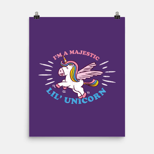 Majestic Unicorn-None-Matte-Poster-hbdesign