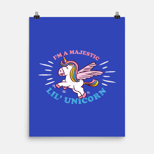 Majestic Unicorn-None-Matte-Poster-hbdesign