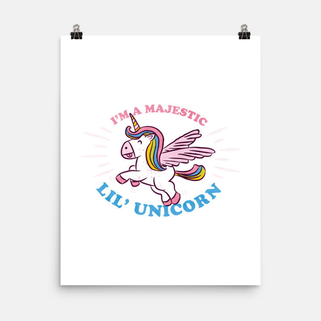 Majestic Unicorn-None-Matte-Poster-hbdesign