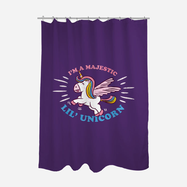 Majestic Unicorn-None-Polyester-Shower Curtain-hbdesign