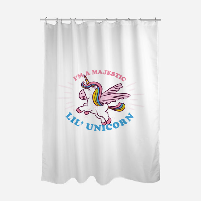 Majestic Unicorn-None-Polyester-Shower Curtain-hbdesign