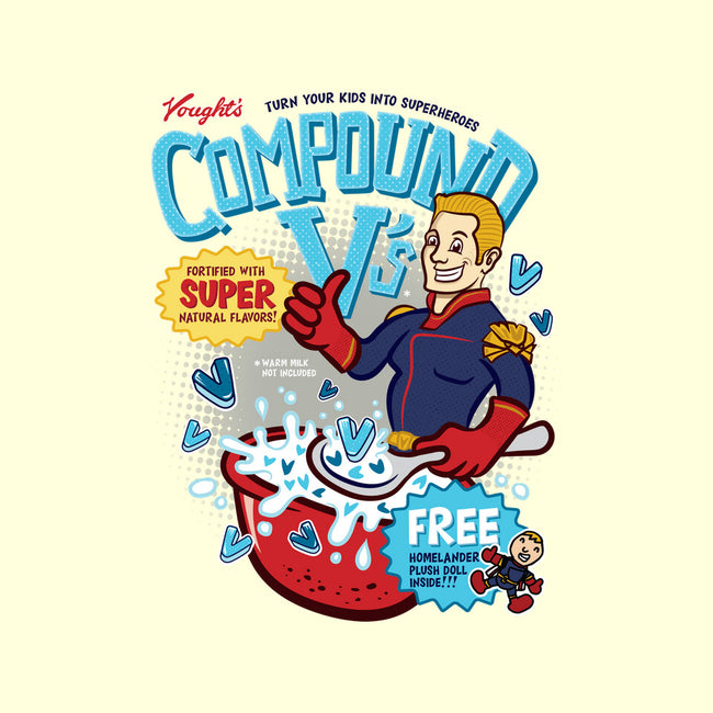 Compound Vs Cereal-None-Polyester-Shower Curtain-hbdesign