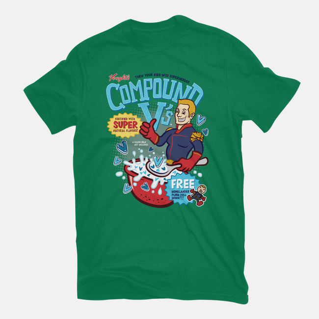 Compound Vs Cereal-Mens-Heavyweight-Tee-hbdesign