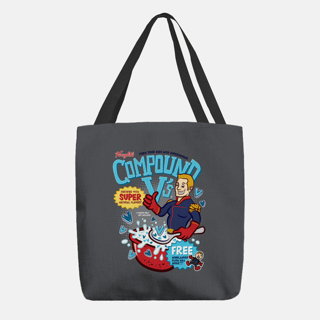 Compound Vs Cereal-None-Basic Tote-Bag-hbdesign