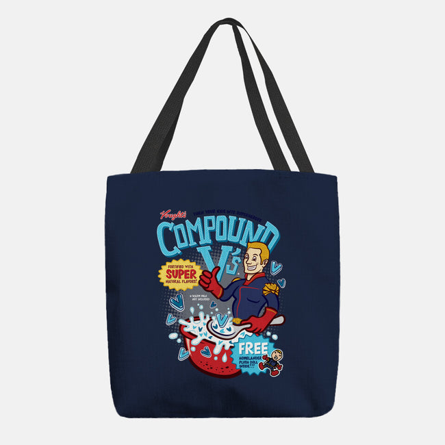 Compound Vs Cereal-None-Basic Tote-Bag-hbdesign
