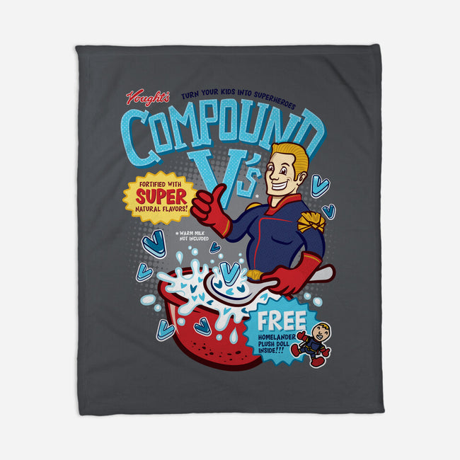 Compound Vs Cereal-None-Fleece-Blanket-hbdesign