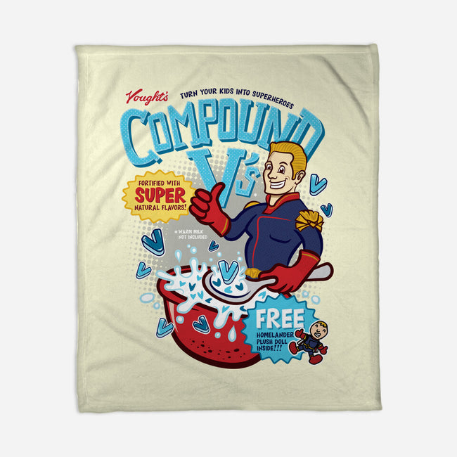 Compound Vs Cereal-None-Fleece-Blanket-hbdesign
