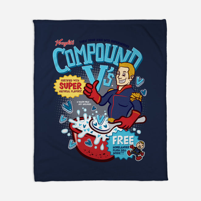 Compound Vs Cereal-None-Fleece-Blanket-hbdesign