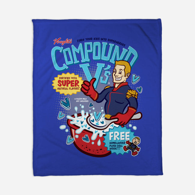 Compound Vs Cereal-None-Fleece-Blanket-hbdesign