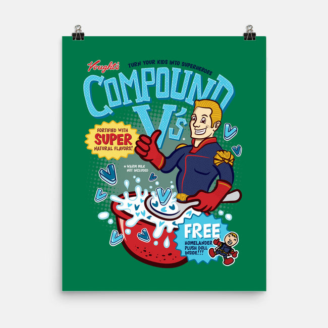 Compound Vs Cereal-None-Matte-Poster-hbdesign