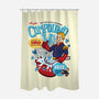 Compound Vs Cereal-None-Polyester-Shower Curtain-hbdesign