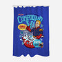 Compound Vs Cereal-None-Polyester-Shower Curtain-hbdesign