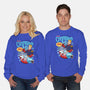 Compound Vs Cereal-Unisex-Crew Neck-Sweatshirt-hbdesign