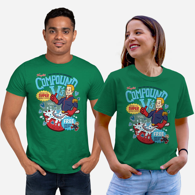 Compound Vs Cereal-Unisex-Basic-Tee-hbdesign