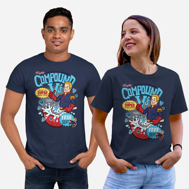 Compound Vs Cereal-Unisex-Basic-Tee-hbdesign